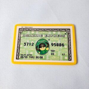 VTG Amazing Express Childs Play Credit Card Membership Card Pretend Play